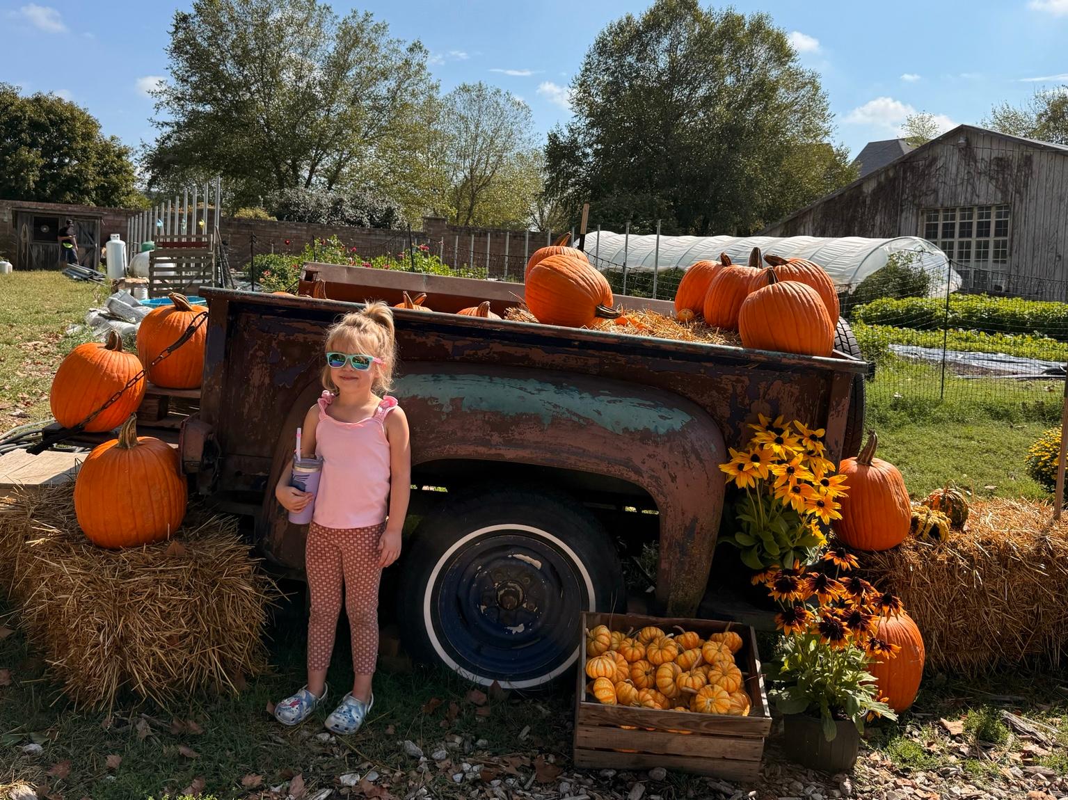 A fall farm stand near Bella Vista, Arkansas